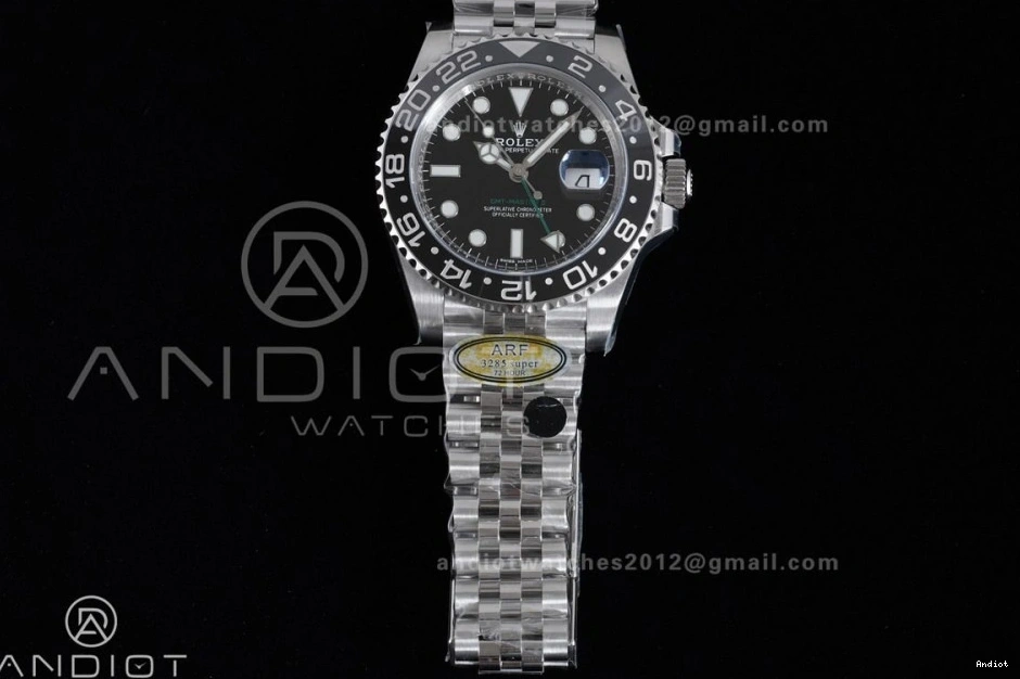 V2 on Edition 1:1 SH3285 SS LN New II 904L Jubilee Bracelet 116710 ARF Best Master GMT 0404